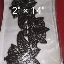 ENCAJE NEGRO MJE 014