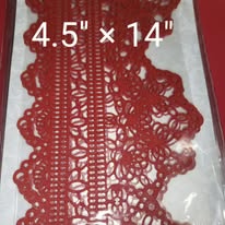 ENCAJE ROJO MJE 002