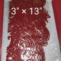 ENCAJE ROJO MJE 003