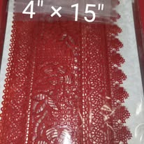 ENCAJE ROJO MJE 004