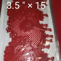 ENCAJE ROJO MJE 005