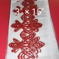 ENCAJE ROJO MJE 006