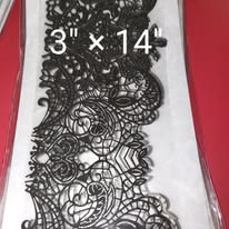 ENCAJE NEGRO MJE 016